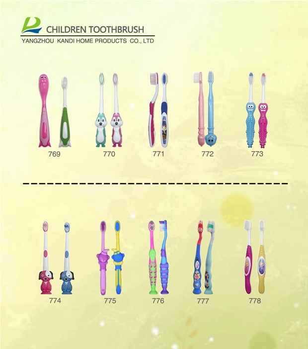 Free Sample Newly Designed BPA in Free Children Toothbrush (5-12 years old)