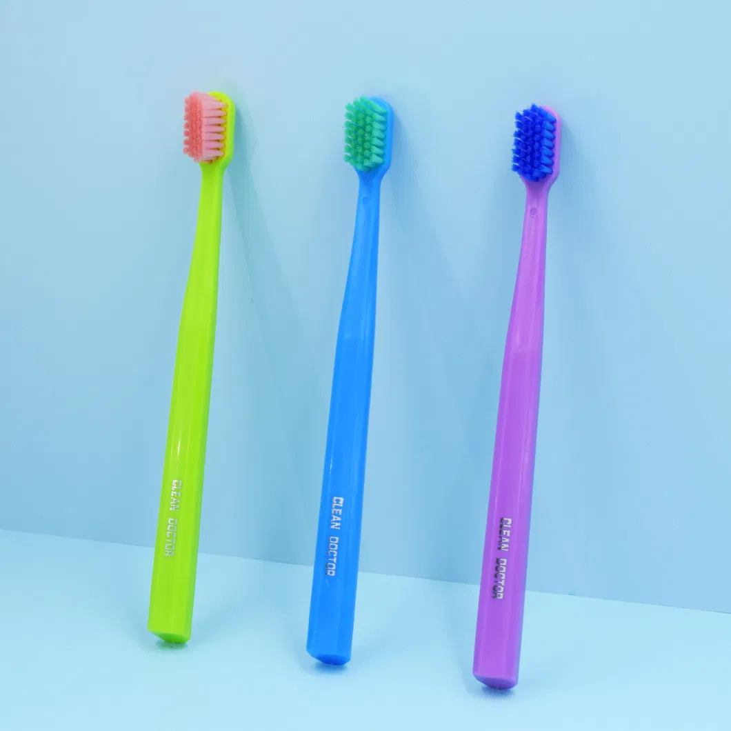 Customized Logo BPA Free Biodegradable Natural Charcoal Bamboo Toothbrush