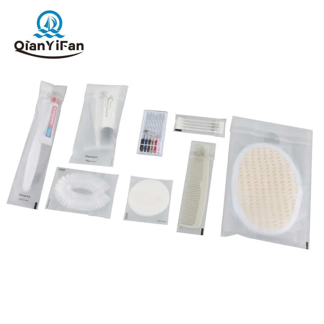 Factory Customized Five Star Hotel Logo Tooth Brush Toothpaste Set Disposable Dental Kit for Hotel