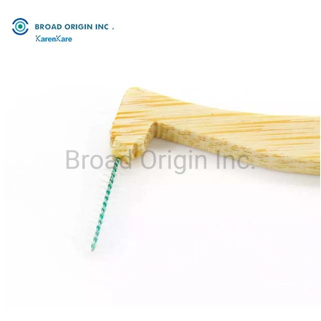 Wooden Bamboo L Type Interdental Brush (brush soft clean brush dental oral care)