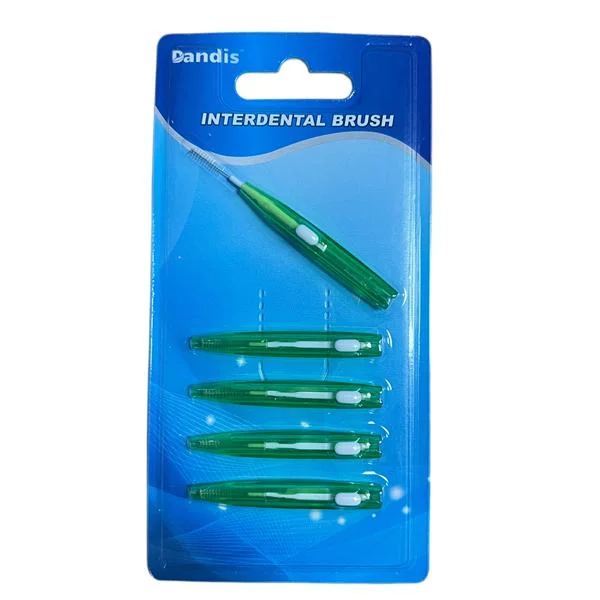 LK-S31C Orthodontic Brush Disposable Interdental Dental Proxa Bamboo Toothpicks Brush