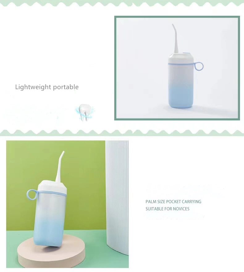Portable Retractable Water Flossor Pressure Oral Irrigator Dental Flossor New Design