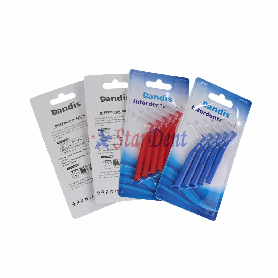 Disposable Interdental Brush Tepe Angle Interdental Brush Teeth Gap Brush