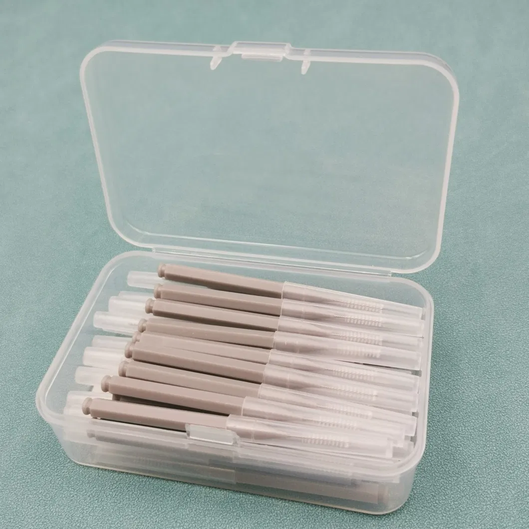 Wholesale Eco Friendly Biodegradable Bamboo Tooth Pick Biodegradable Bamboo Interdental Tooth Interdental Brush