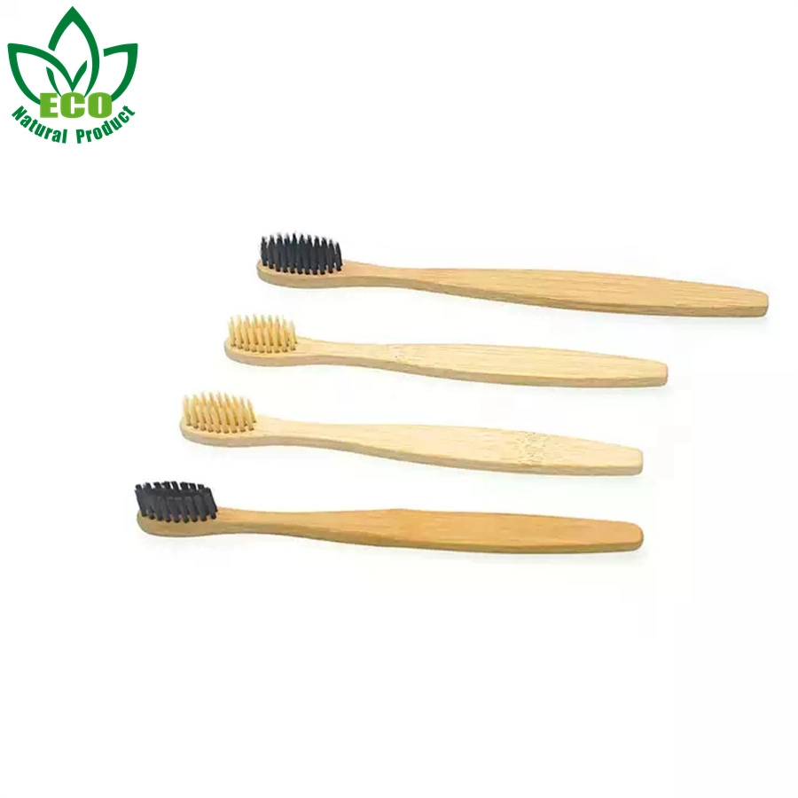 2022 Eco-Friendly Kid Bamboo Toothbrush and Tools for Oral Wholesale Cheap Children Bamboo Toothbrushes