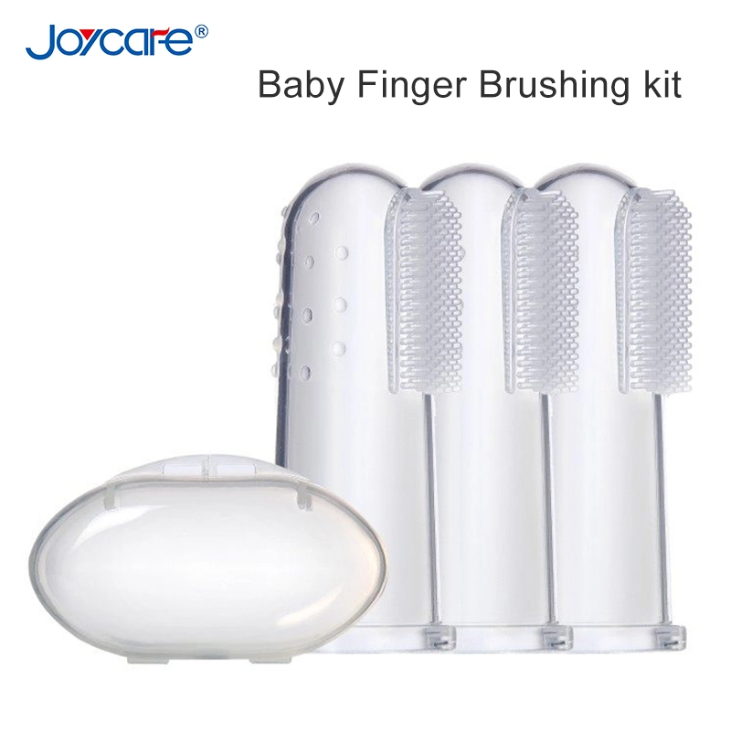 Silicone Baby Finger Toothbrush with Extra Soft Bristles