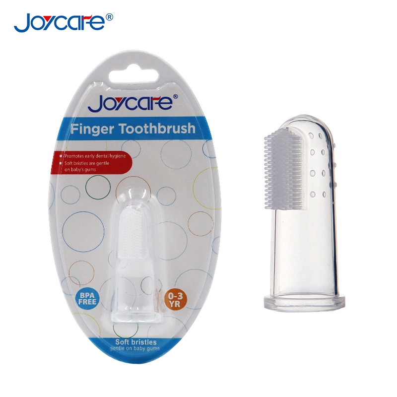 Silicone Baby Finger Toothbrush with Extra Soft Bristles