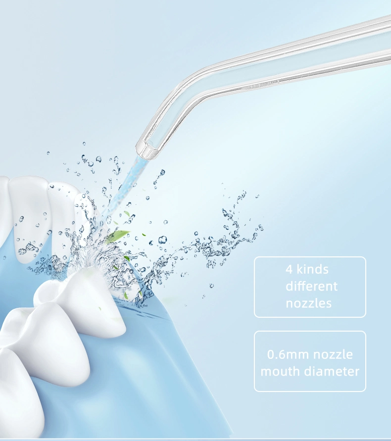 Portable 210ml 3 Modes Rechargeable Cordless Dental Irrigator Water Jet Oral Tooth Cleaner Water Flosser