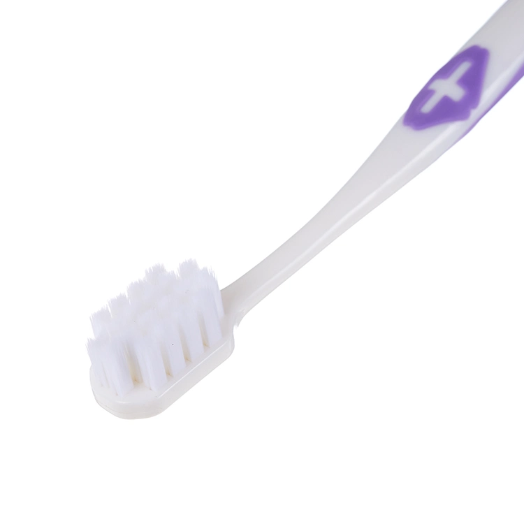 Wholesale Custom Logo Cheap 0.12mm 10000 Ultra Soft Micro Nano Bristles Plastic Manual Adult Toothbrush