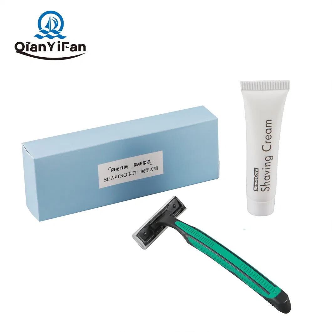 Factory Customized Five Star Hotel Logo Tooth Brush Toothpaste Set Disposable Dental Kit for Hotel