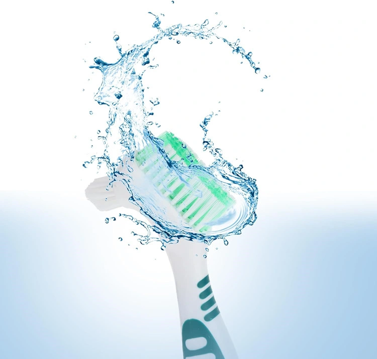 SJ Denture Brush Denture Toothbrush Denture Cleaner Brush for Dental Devices Mouth Guard False Teeth