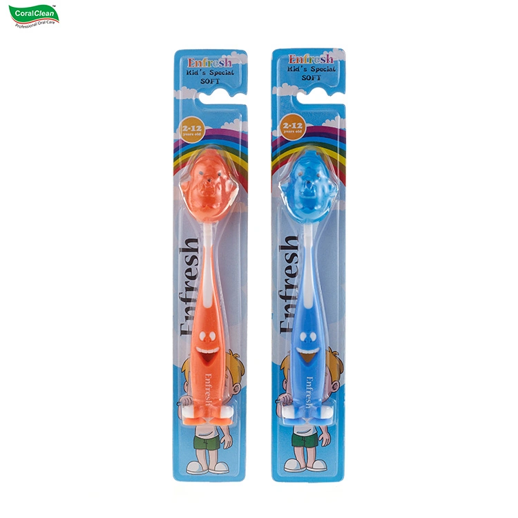 Special Soft Kids Toothbrush Breath Fresh for 2-12 Years Old