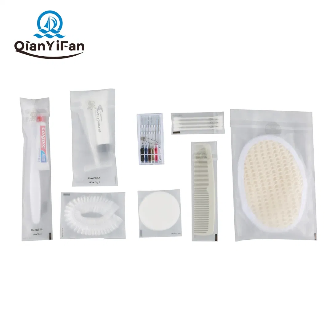 Factory Customized Five Star Hotel Logo Tooth Brush Toothpaste Set Disposable Dental Kit for Hotel