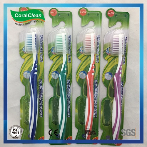 Adulus&prime; Nylon Bristle Toothbrush with Cover