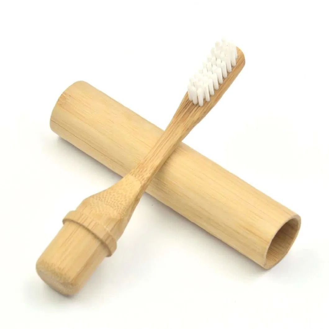 Travel Bamboo Toothbrush with Replacement Head