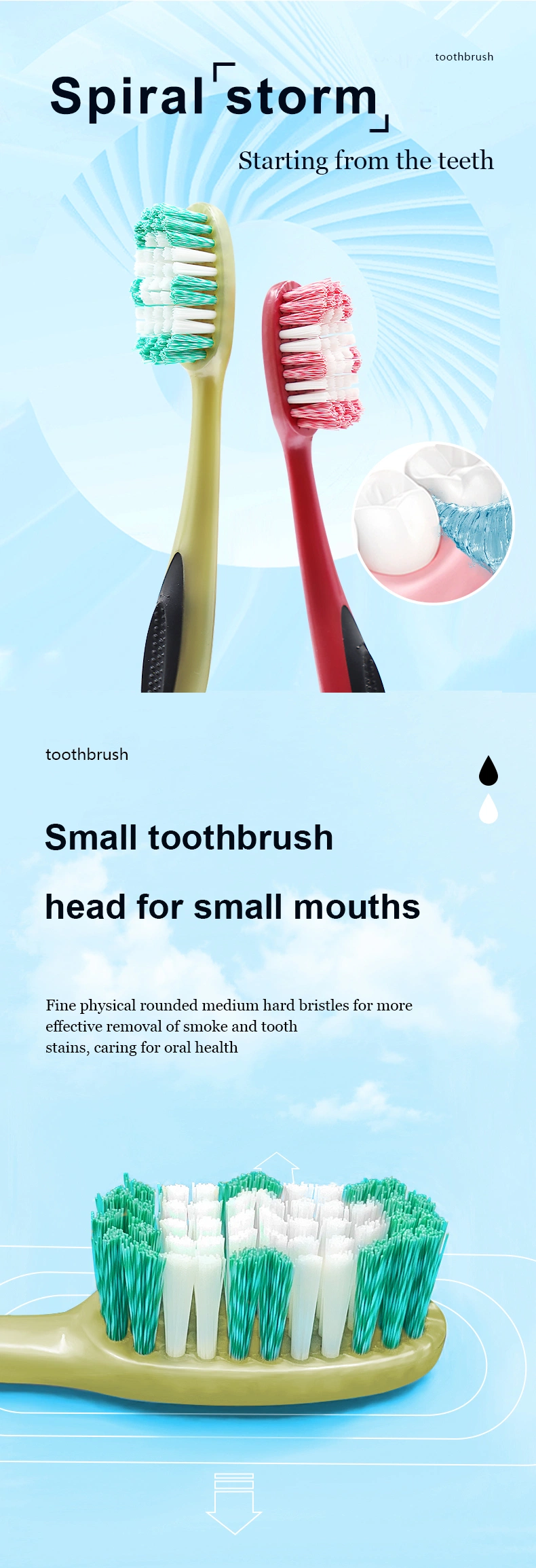 Extra Soft Toothbrush Sensitive Gums Micro Nano Toothbrushes