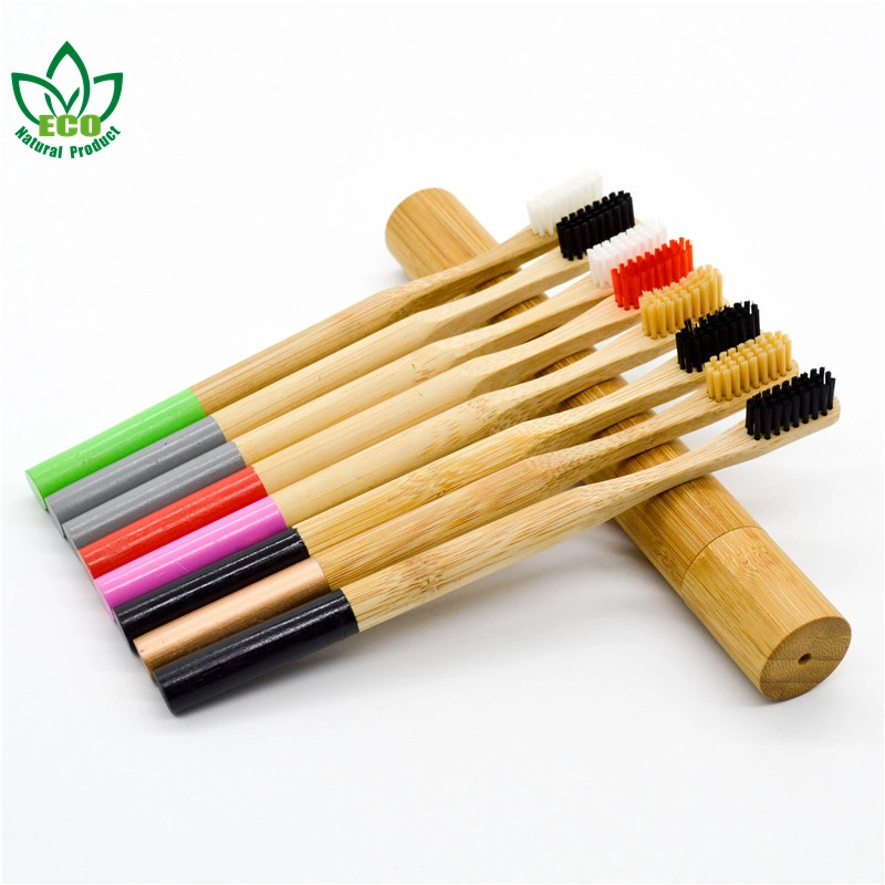 5pack Adult Bamboo Toothbrush Soft Bristles Eco Friendly Cepillo Dientes Bambu Toothbrush