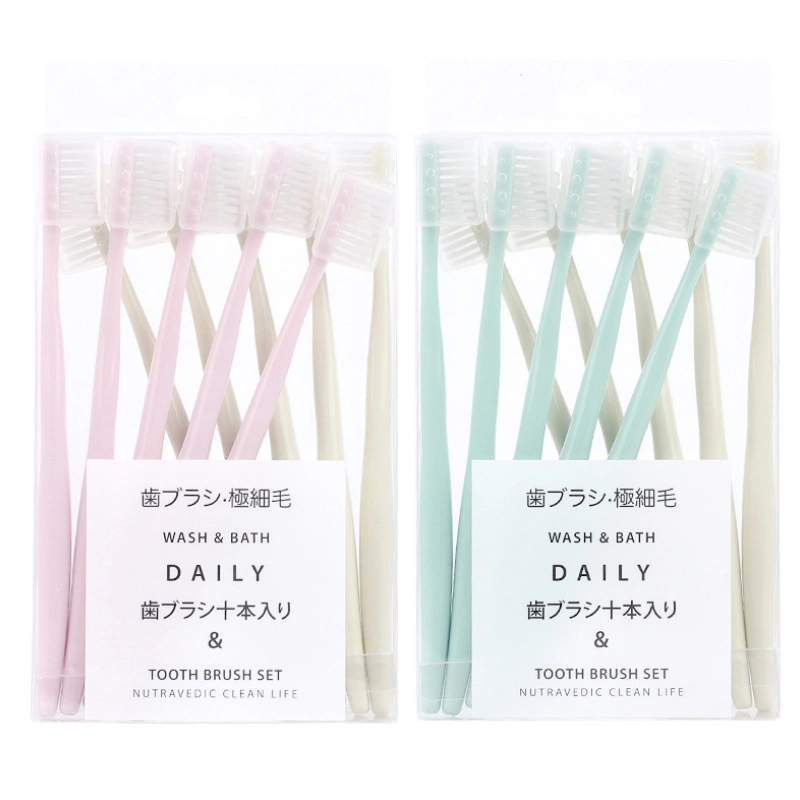 New Style of 100% Biodegradable Charcoal Bamboo Travel Degradable Toothbrush