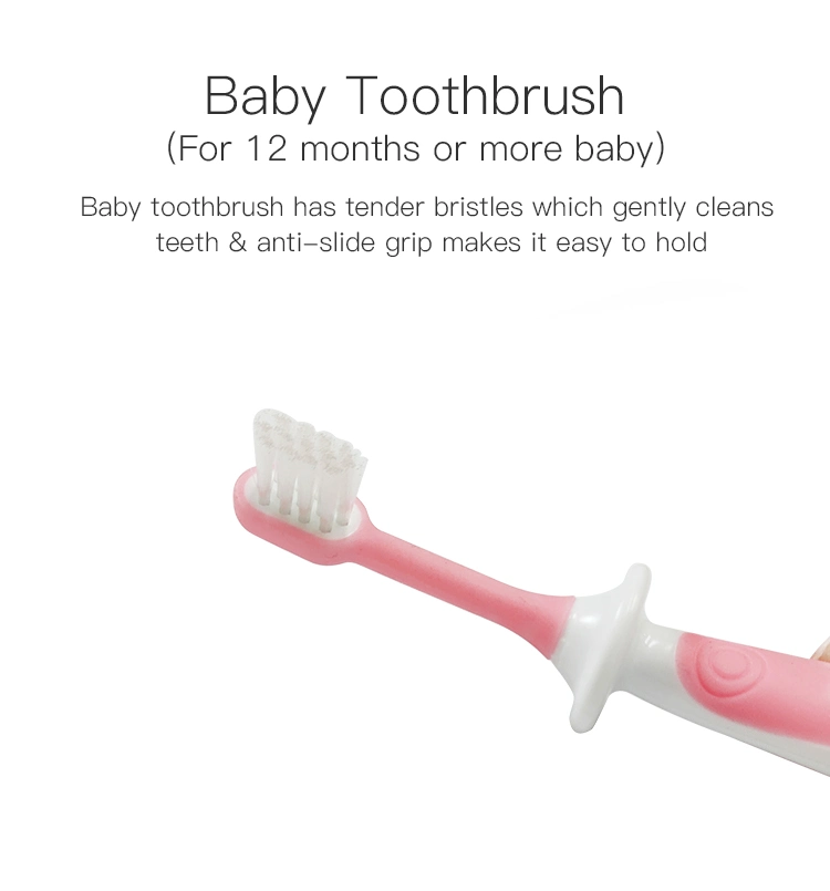 Wholesale Custom Logo Family Pack Oral Care Kids Baby Children Soft Suction Teeth Brush