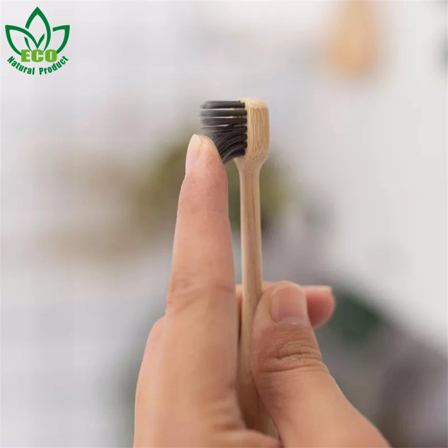 Wholesale Organic Biodegradable Eco Friendly BPA Free Small Brush Head Wooden Bamboo Toothbrush