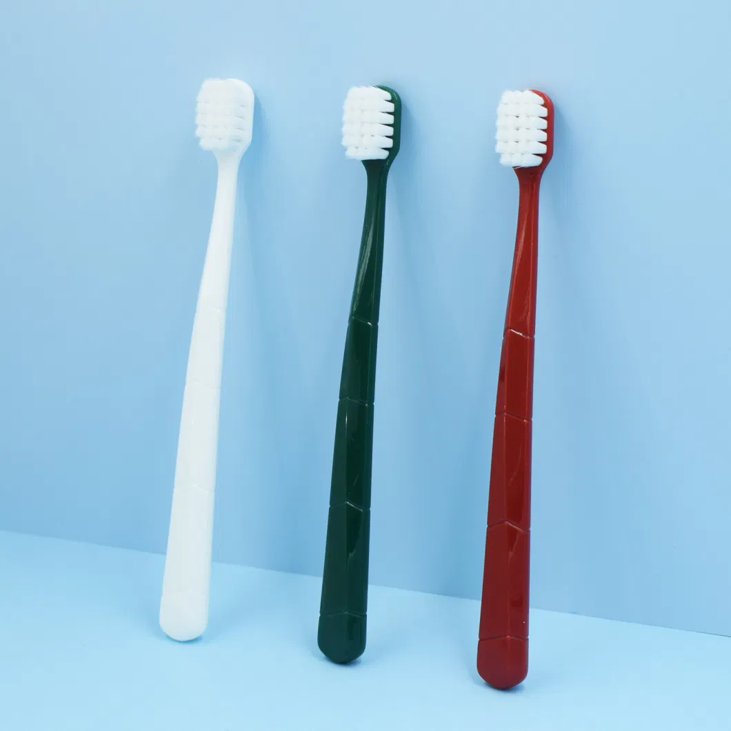 High Quality Soft Bristles Comfortable Handle Deep Cleaning Adult Toothbrush