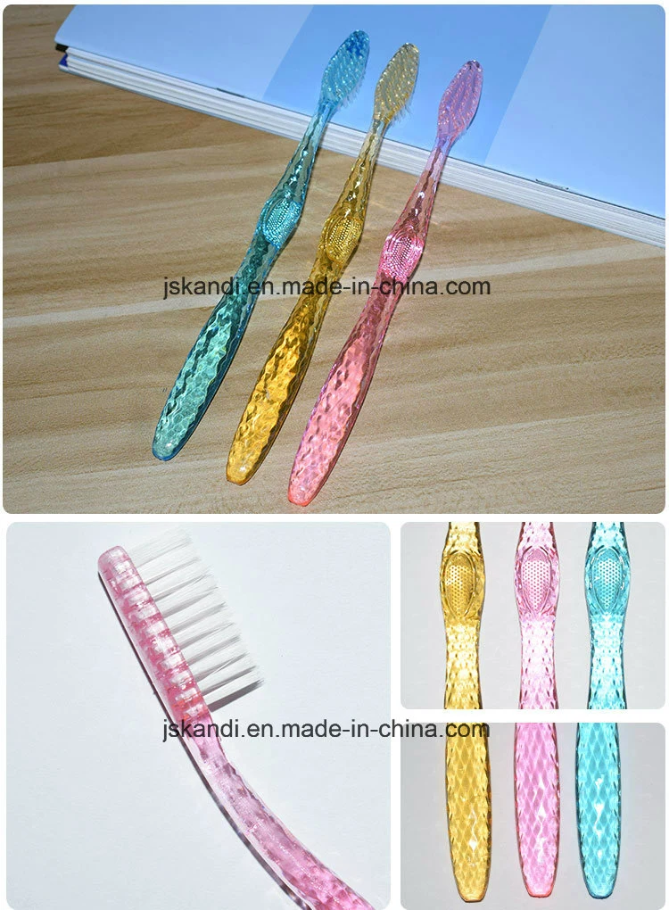 Newly Designed Free Sample Sharp Wire Brush Adult Toothbrush