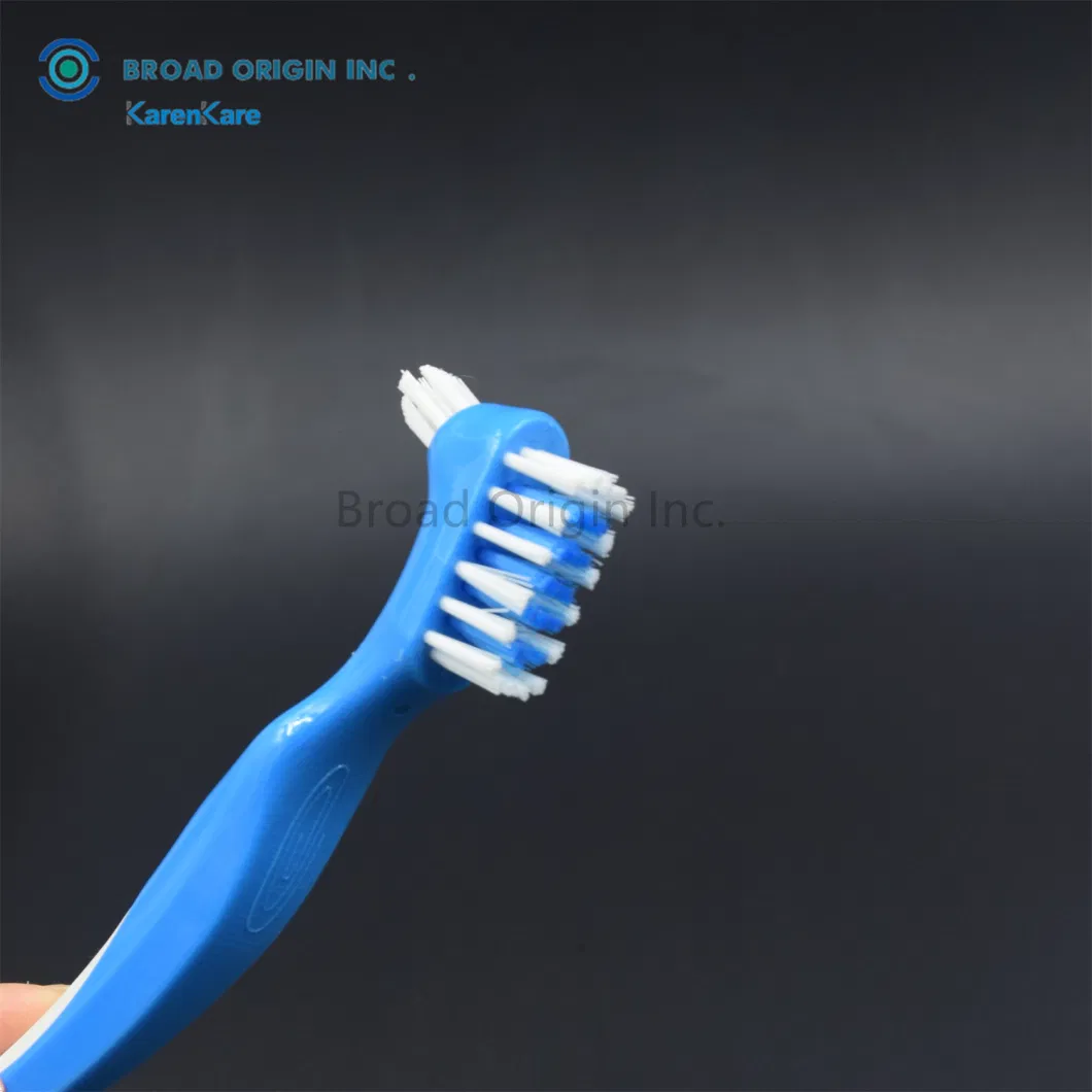 Factory Stock Cheap Dental Products False Teeth Retainer Cleaning Small Denture Cleaning Brush