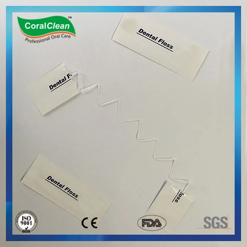 Disposable Individual Pack Fresh up Dental Floss Paper Bag