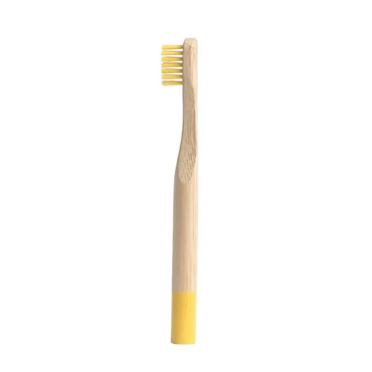 Wholesale Custom Logo Natural Biodegradable Kids Bamboo Toothbrush