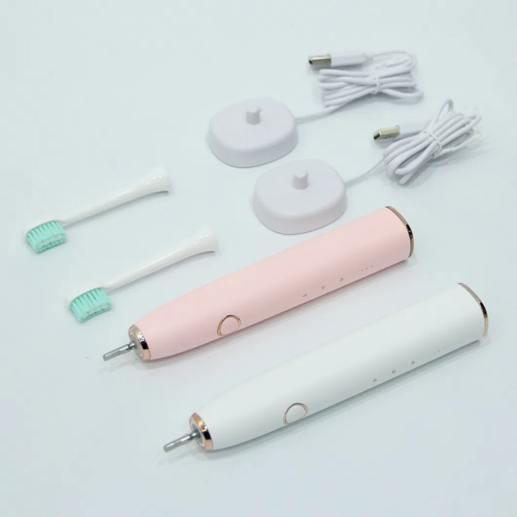 Waterproof High Performance Vibration Portable Travel Oral Hygiene Clean Teeth Whitening Foldable Electric Toothbrush