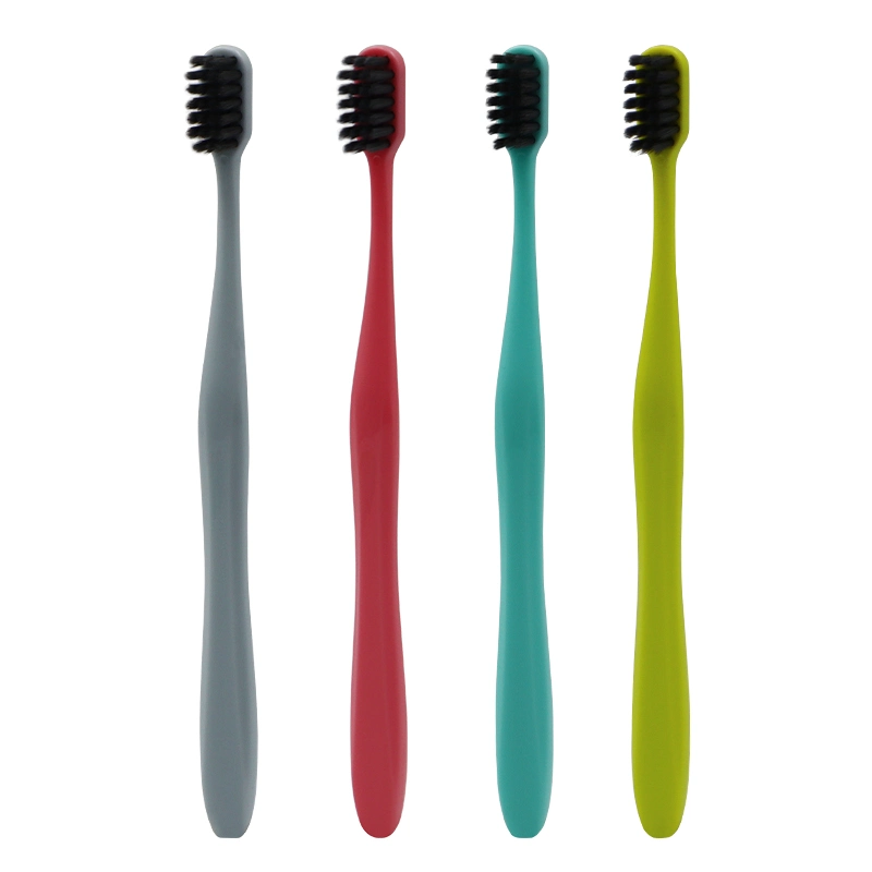 Travel Use Disposable Portable PP Handle Soft Bristles Adult Toothbrush