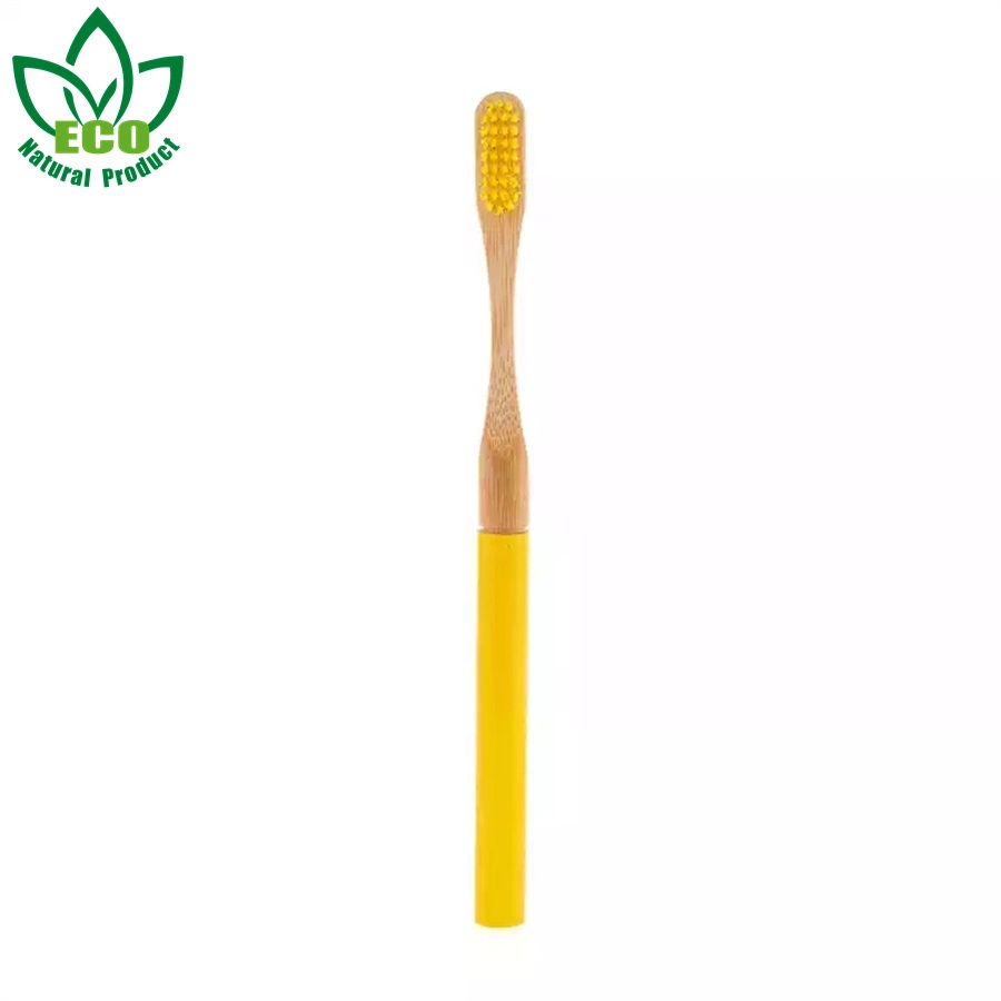 Custom Cepillo De Bambu Charcoal Eco Friendly Bamboo Toothbrush Replaceable