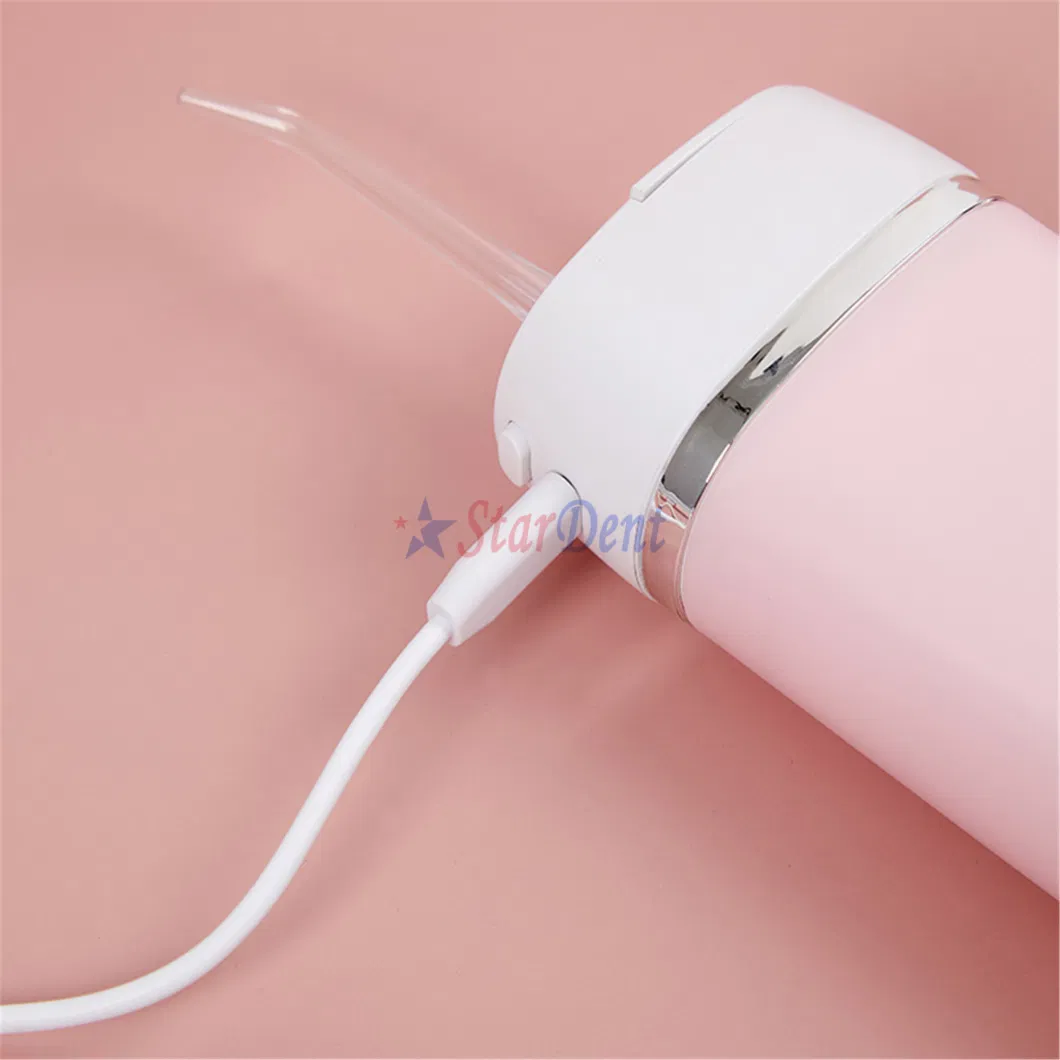 Dental Irrigator Oral Rechargeable Battery Cordless Oral Irrigator for Travel Use and Home Use Portable Flosser Dental Care Kits