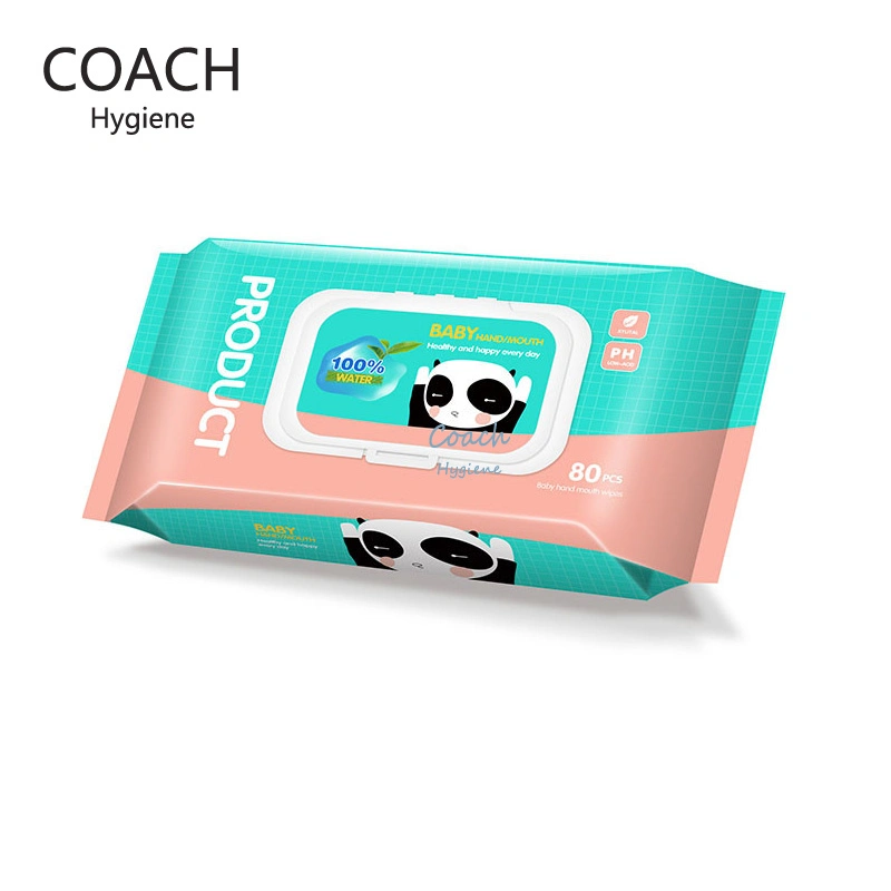 OEM 80 PCS Price Products Box Private Label Newborn Packaging Travel Diapers Secret Mosquito Pack Wholesale Soft Care Baby Wipes