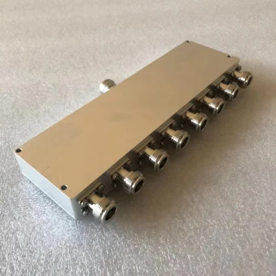 RF Multiband Splitter 1X8 Wilkinson 8 Way Power Splitter Divider N Female for Das Solution