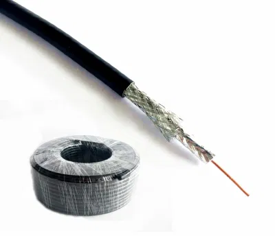  High Quality Od: 7mm White Color 75ohm Coaxial Cable
