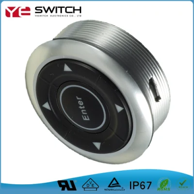 High Quality Waterproof Dustproof 5way Navigation Switch for Cars