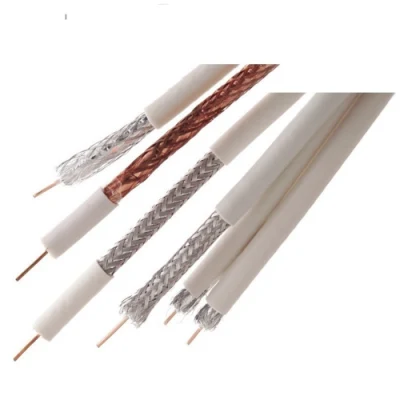 Kolorapus Rg Series Outdoor Coaxial Cable Rg11 with Messenger Communication Cable
