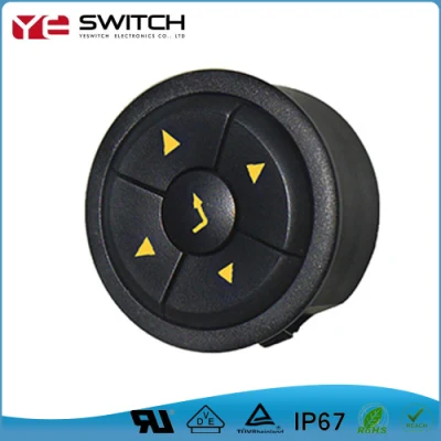 Durable Momentary Sp5t Silver Contact 5 Way Indicator Switch for Sale