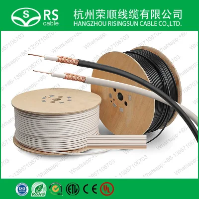  High Quality 75ohm RG6 Coaxial Cable (50ohm LMR400, RG213, RG58, RG174, 3D-FB, RG316)