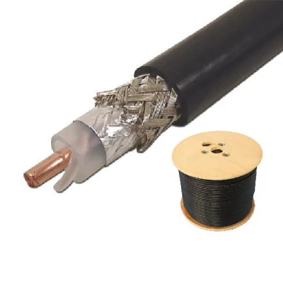 Rg59 Rg9 Coaxial Cable Rg58 Rg 11 RG6 Coaxial with Power Rg 6 Rg59 Coaxial Cable