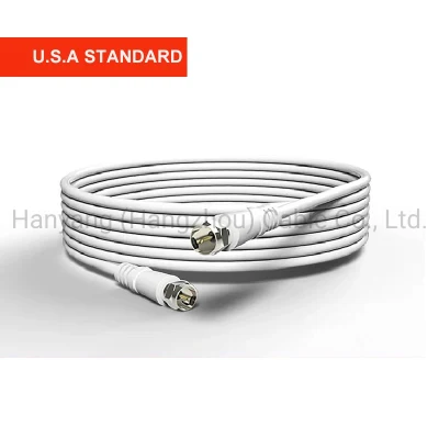 OEM Coaxial Cable RG6 Cable 75 Ohm with CE UL for CCTV Cable CATV Satellite Systems