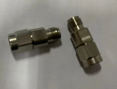 Reverse Polarity SMA Male to SMA Female Microwave Millimeter Wave Adapter, Stainless Steel Outer Conductor 10%off