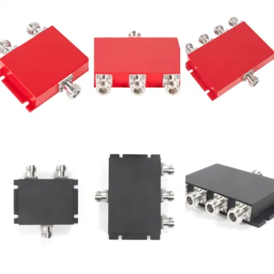698-2700MHz 50W Wilkinson 2/3/4 Way Power Splitter Divider