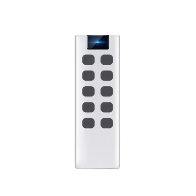  Yet2169 1-10 Buttons Learning Code RF Wireless Remote Control Switch
