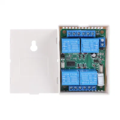 Wireless RF Receiver Learning Code DC12V Remote Control Switch