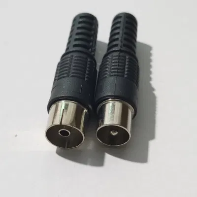  9.5mm TV Male Plug RF Cable Antenna Plug 9.5TV TV Adapters (5.3016)