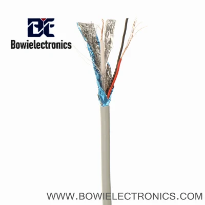 OEM Cable Manufacturer Factory 3 in 1, 2 in 1 4 in 1/ Rg174 Rg58 Rg59 Series Wire with Power Wire Electric CCTV Camera Video Coax Cable