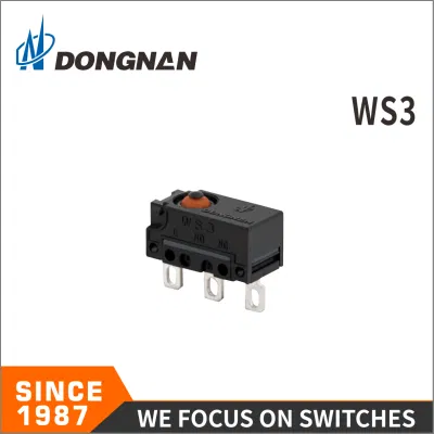  China Supplier Long Life Waterproof Micro Switch for Electronic Equipment
