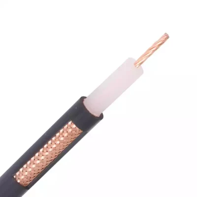  Factory Custom 75 Ohm Digital Coaxial Cable Rg58 RG6 Rg59 Rg11 RF Rg58/U Types Coax Cable for Antenna
